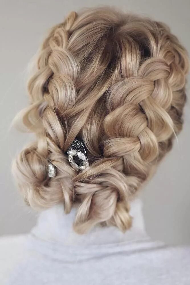 Прическа плетение на средние волосы фото 70 Amazing Braid Hairstyles For Party And Holidays Cool braid hairstyles, Cool b