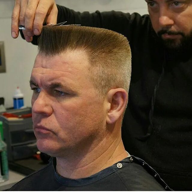 Прическа площадка imonkeyaround Flat top haircut, Top hairstyles for men, Long hair styles men