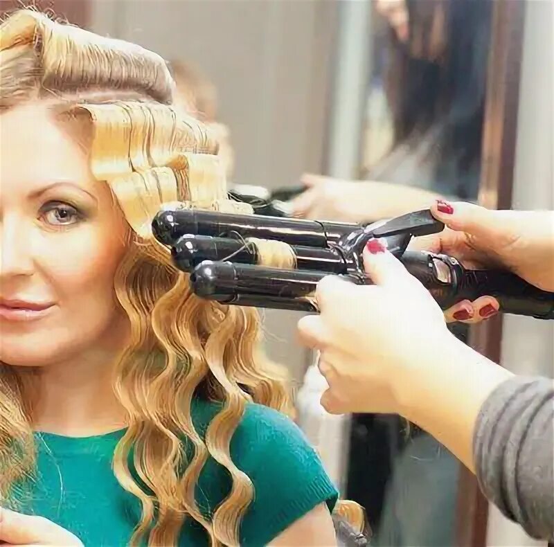 Прическа плойкой волна на средние Тройная плойка Babyliss Pr0 - купить в Санкт-Петербурге, цена 2 500 руб., продан