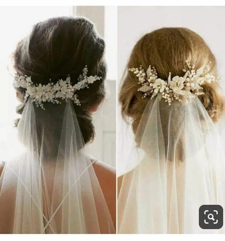 Прическа под фату на средние волосы Pin by Sarah Thomas on wedding vair Bridal hair veil, Veil hairstyles, Wedding h