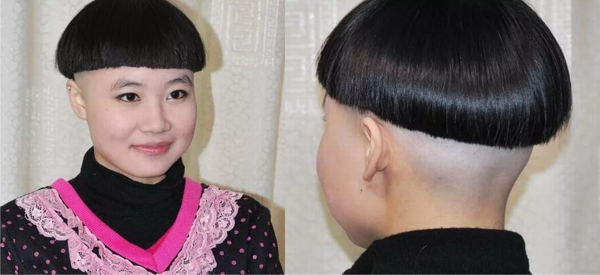 Прическа под горшок для девочки Bald & Short Hair Girls: BOWL CUT Womens haircuts, Mushroom haircut, Hair cuts