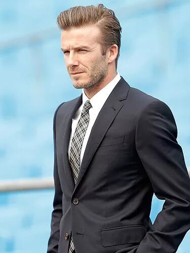 Прическа под костюм Becks gets suited and booted David beckham suit, David beckham, Well dressed men