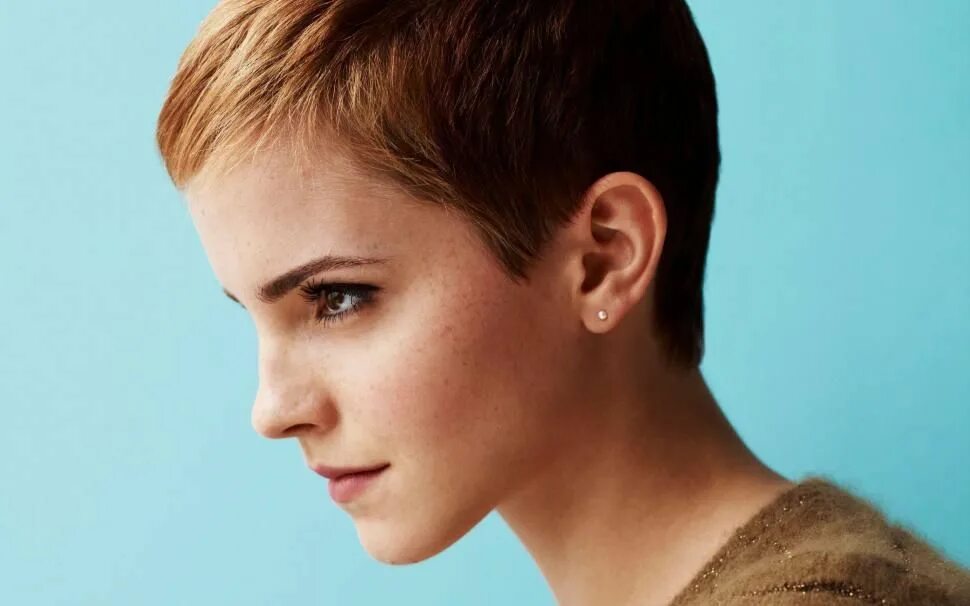 Прическа под мальчика Emma Watson Short Hair wallpaper,actress HD wallpaper,cute HD wallpaper,british 