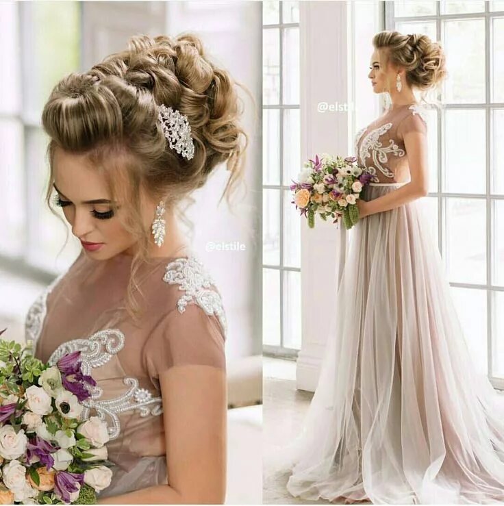 Прическа под пышное свадебное платье 2024 Pin by VICTORIA SHOES DUŻE BUTY on Wedding ceremonies - inspirations Long hair s