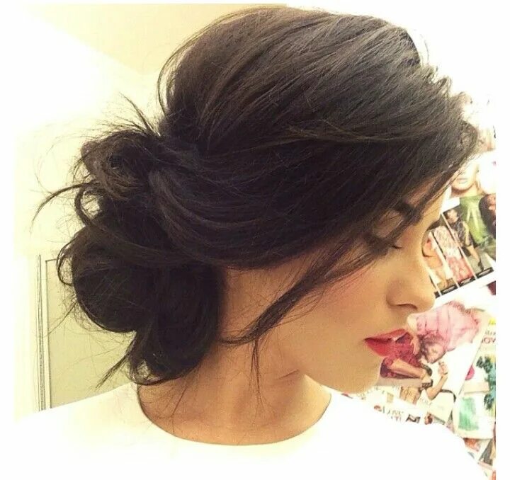 Прическа подобранные волосы ♥ via. @Sazan Avdiu Barzani Hair styles, Long hair styles, Wedding hairstyles