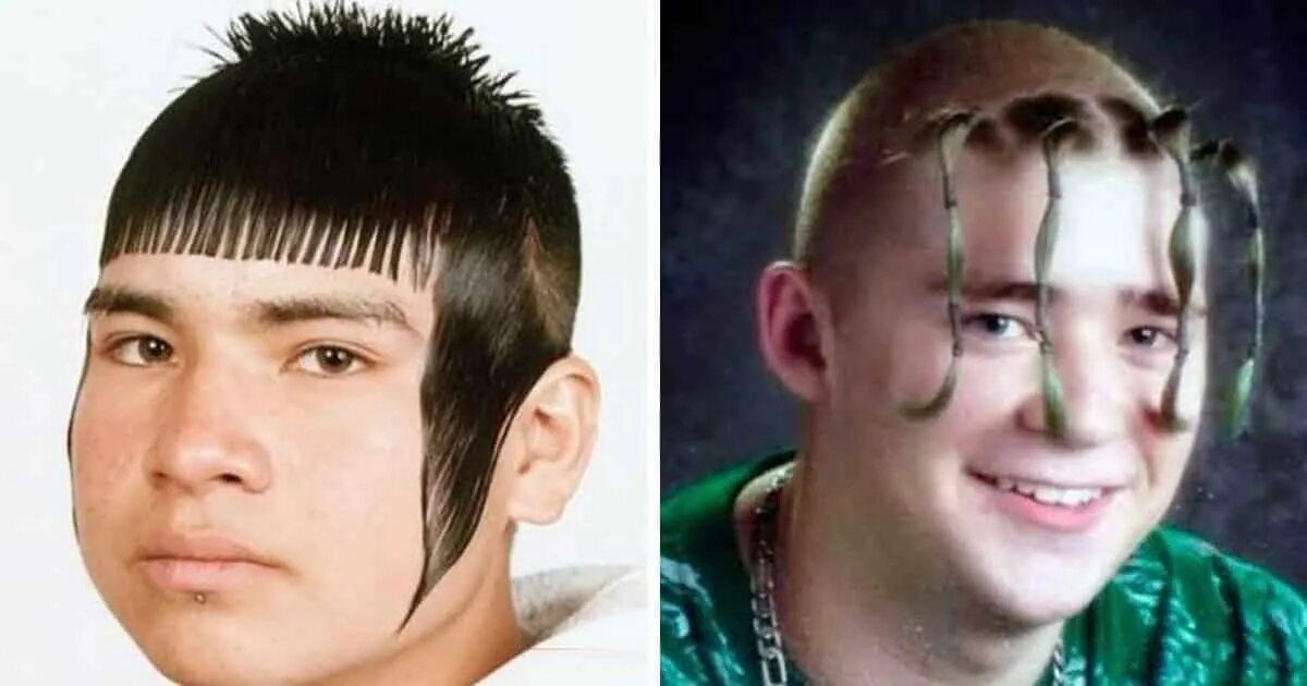 Прическа поле 16 Hilariously Horrible Hairstyles That Will Make You Laugh Hard - Elite Readers