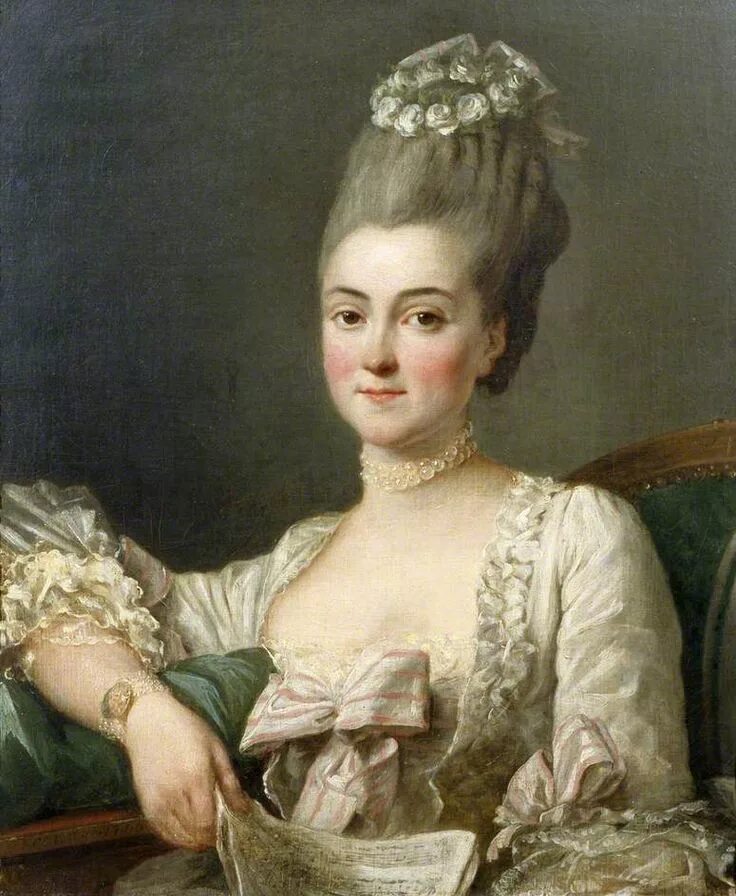 Прическа помпадур женская 19 век Madame de Pompadour 18th century portraits, Portrait, 18th century fashion