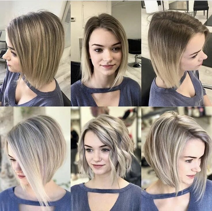 Прическа после каре @emilyandersonstyling Short bob hairstyles, Bob hairstyles, Fine hair