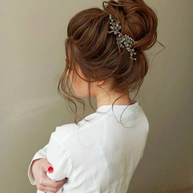 #Chignon #Design #Hair #SweetHearts - Low Chignon by SweetHearts Hair Design Low