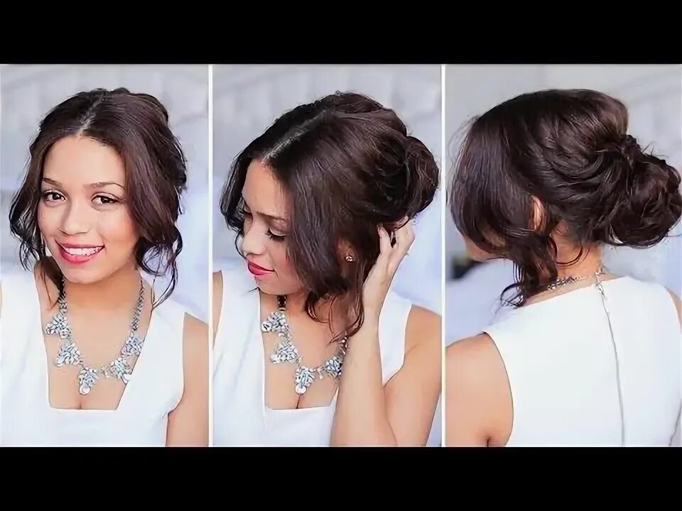 Прическа пучок с локонами на длинные волосы Twisted Updo Hairstyle Long hair updo, Easy updo hairstyles, Glamorous hair