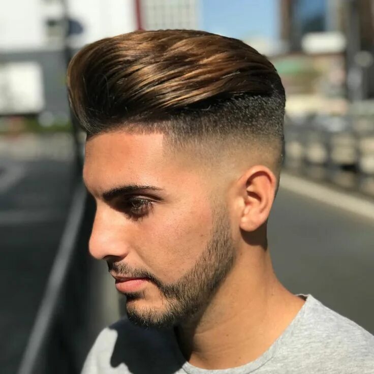 Прическа quiff мужская Pin on 10 Best High Fade Haircuts for Men