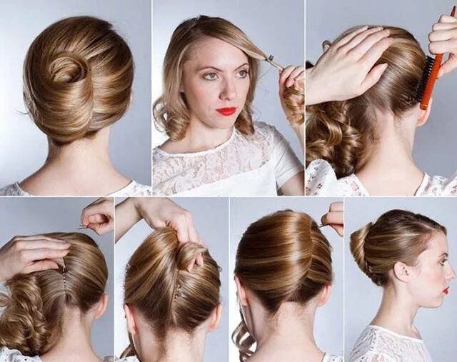 Прическа ракушка на длинные волосы пошагово French Hairstyle: Banana Twist - DIY - AllDayChic Diy hairstyles easy, Easy updo