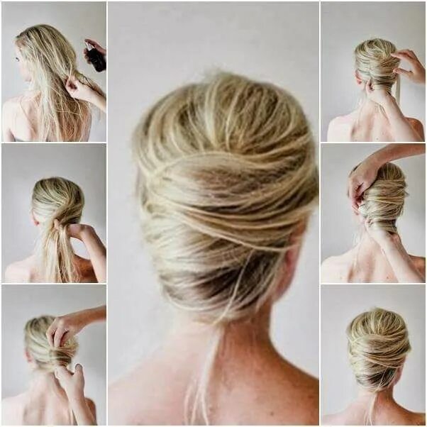 Прическа ракушка на длинные волосы пошагово Pin by Patricia Thell on September 2024 French twist hair, Thin hair updo, Frenc