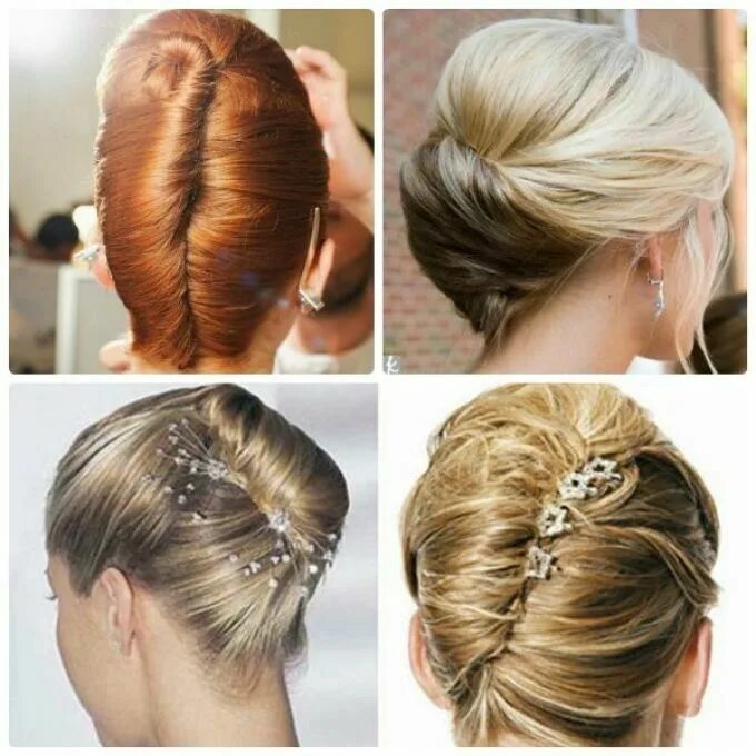 Прическа ракушка на средние волосы пошагово Hairstyle of shell for long, medium and short hair - step by step instruction. H