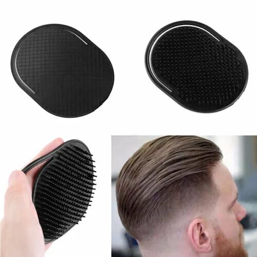 Прическа расческа 5XShampoo Comb Pocket Brush Hair Men Beard Mustache Palm Travel Scalp Massager C