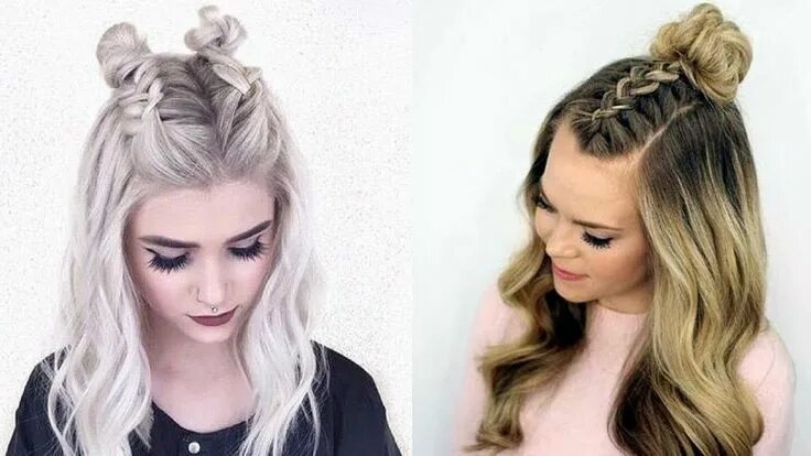 Прическа распущенные волосы короткие Pin by Amber Marko on Hair in 2019 Long hair styles, Hair styles, Braided hairst