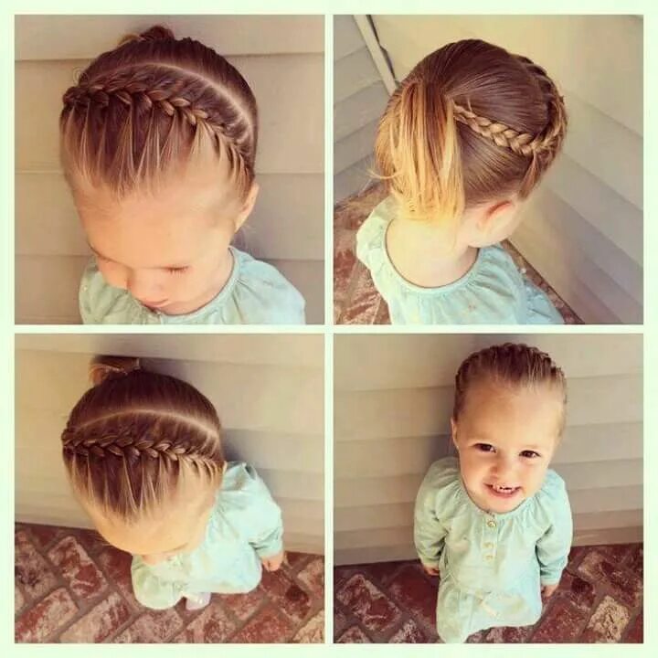 Прическа ребенку на короткие волосы 2 года Pin by nora pisano on BELLEZZA Toddler hairstyles girl, Toddler hair, Little gir