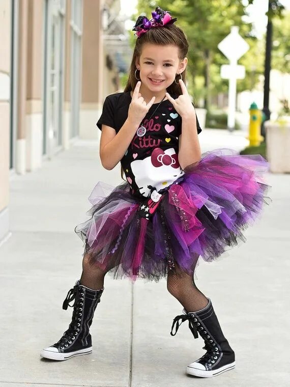 Прическа рок стиль для девочки Image result for child rock star look Costumes for teenage girl, Halloween costu