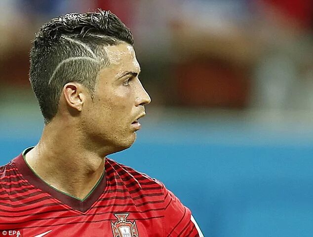 Прическа роналдо 2002 года Was Cristiano Ronaldo's new zig-zag haircut a tribute to a child's brain surgery