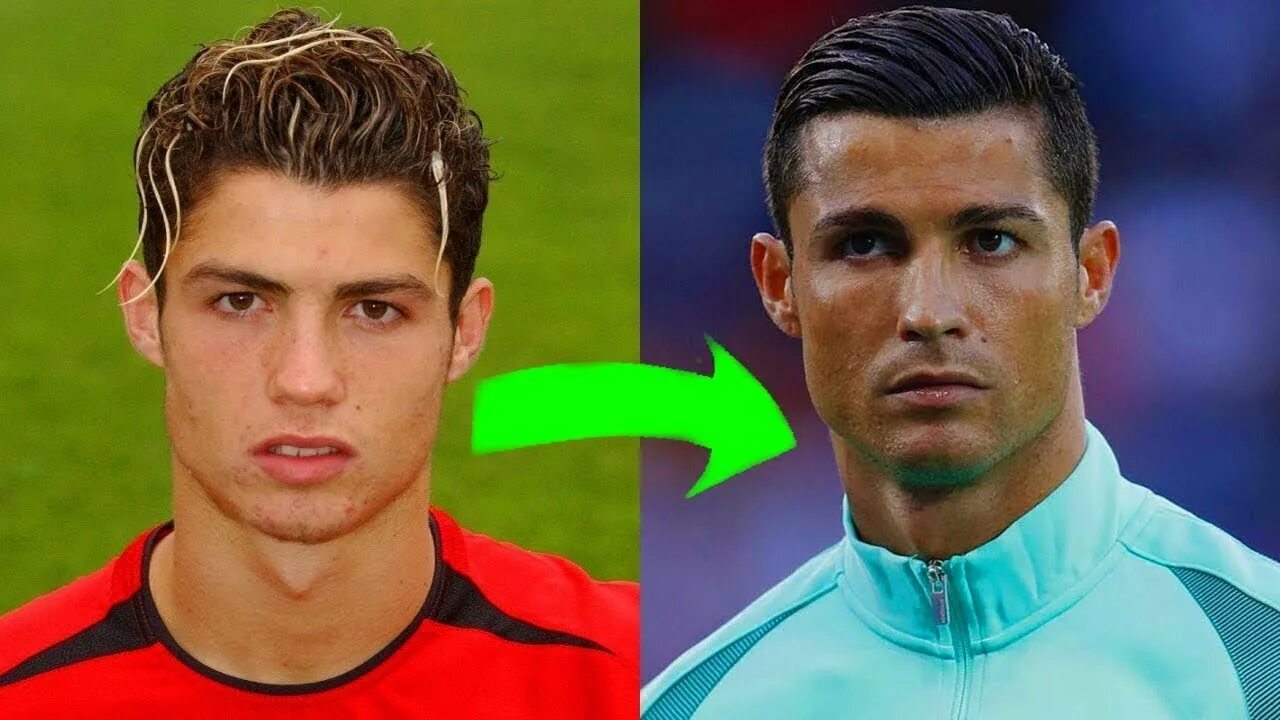 Прическа роналдо в молодые годы Cristiano Ronaldo'nun 2000'ci Yıldan 2019'a Kadarki Saç Stilleri! - YouTube