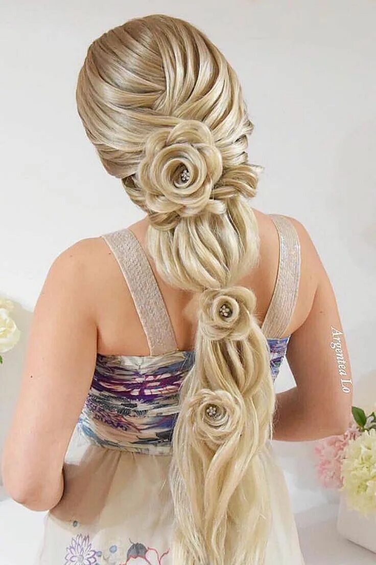 Прическа роза на длинные волосы Pin by Di Va on fuzzy wazzy in 2019 Braided hairstyles, Braids for black hair, L