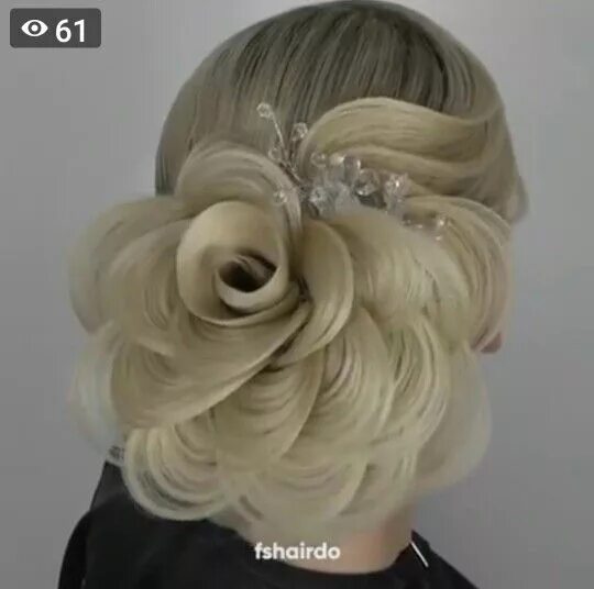 Прическа роза на длинные волосы Pin by Sandie Bvt on Coiffures Hair beauty, Homecoming hairstyles, Creative hair