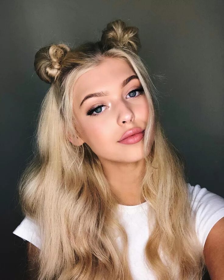 Прическа рожки Pin on Hair Hair styles, Loren gray, Summer hairstyles