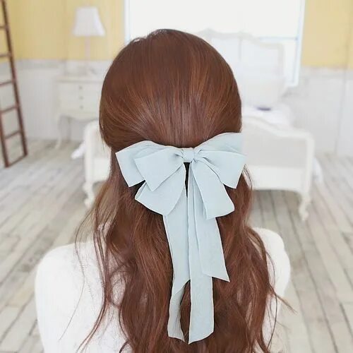 Прическа с бантом на длинные волосы 헤어핀마리쉬 (SH625) 5Color Ribbon hair, Perfect hair, Long hair styles