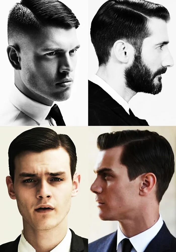 Прическа с боковым пробором мужская 9 cortes de cabelo masculino clássicos pra você aderir Classic mens hairstyles, 