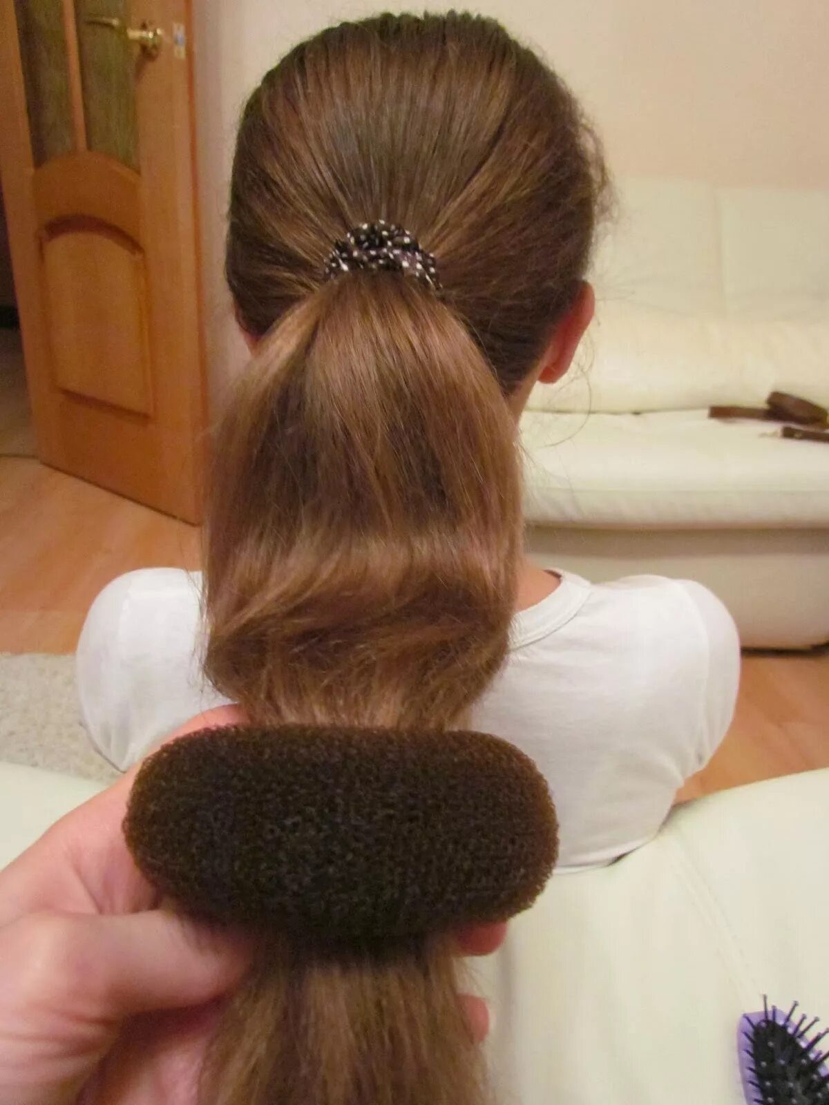 Formal event hair, Event hairstyles, Hair braid bun tutorial