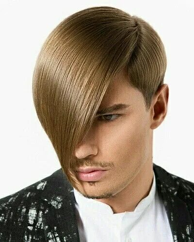 Прическа с длиной челкой мужская Jörn by Attila Can 2015 / men Long hair styles men, Long fringe hairstyles, Mens