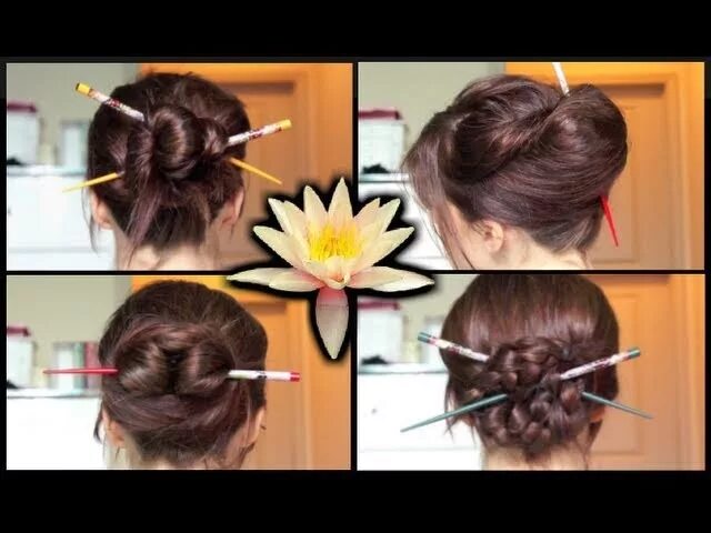 hairstick updo tutorial Hairstick hairstyles, Hair arrange, Hair tutorial