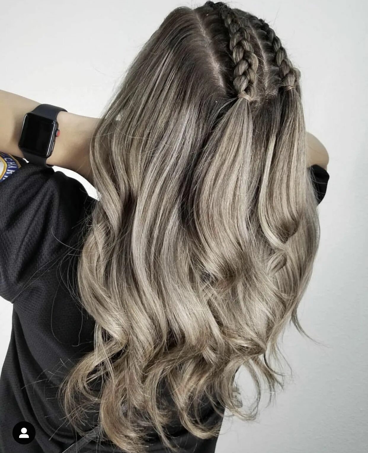 Прическа с косичками и распущенными волосами Pin on Hair Hairstyles with curled hair, Hair, Medium hair styles