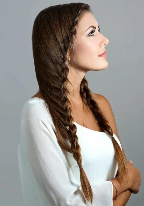 Прическа с косой на длинные волосы lovely hair Idee per acconciature, Trecce capelli lunghi, Bellezza dei capelli