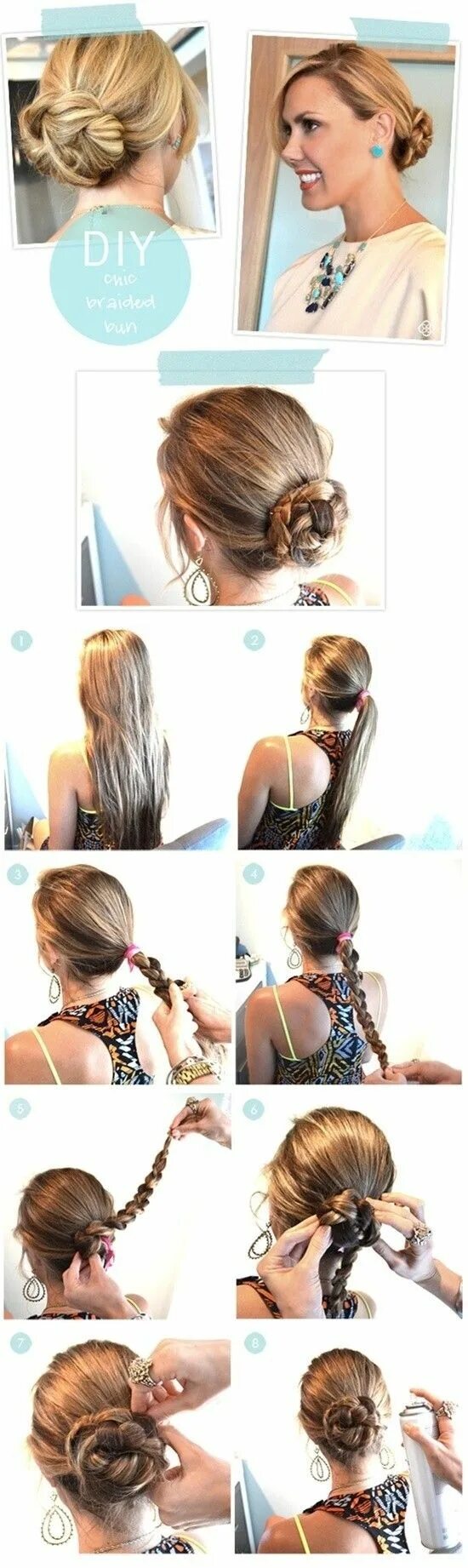 Прическа с крабом на длинные волосы пошагово Step by Step Hairstyles for Long Hair: Long Hairstyles Ideas - PoP Haircuts Hair