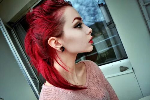 Прическа с красными волосами love love love this hair. Peinados, Cabello rojo, Pelo