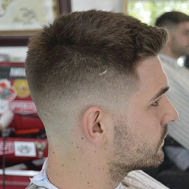 Прическа с переходом мужская фото George Coady Haircut images, Tapered haircut, Hipster haircuts for men