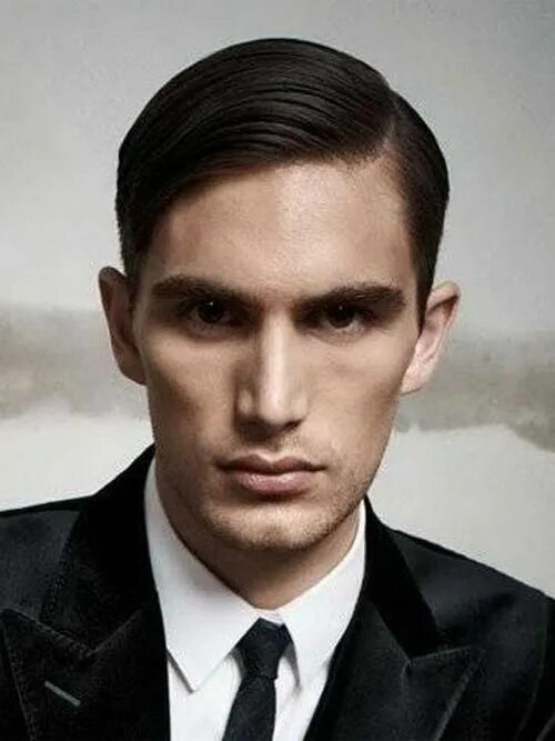 Прическа с пробором посередине мужская classic mad haircuts for men Mad Men Hairstyles for Tough Guys #Menshairstyles M