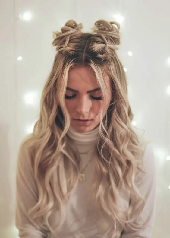 Прическа с пучком и распущенными волосами The Best Hairstyles For Every Occasion - Style O Check #hair #hairstyles #haircu