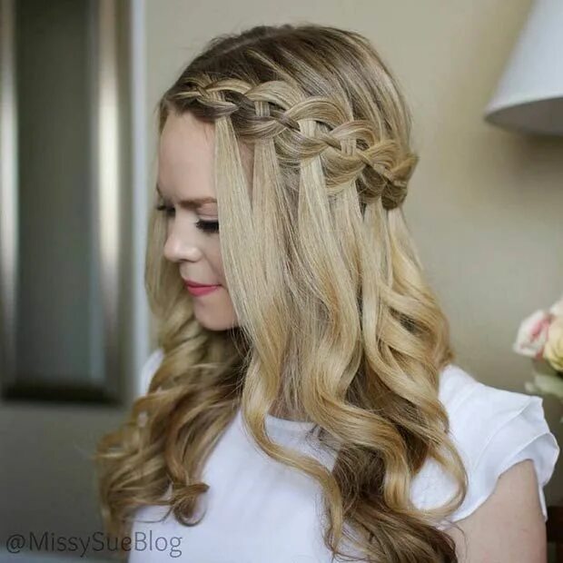 Прическа с распущенными волосами в школу 50 Incredibly Cute Hairstyles for Every Occasion - Page 2 of 5 - StayGlam in 202