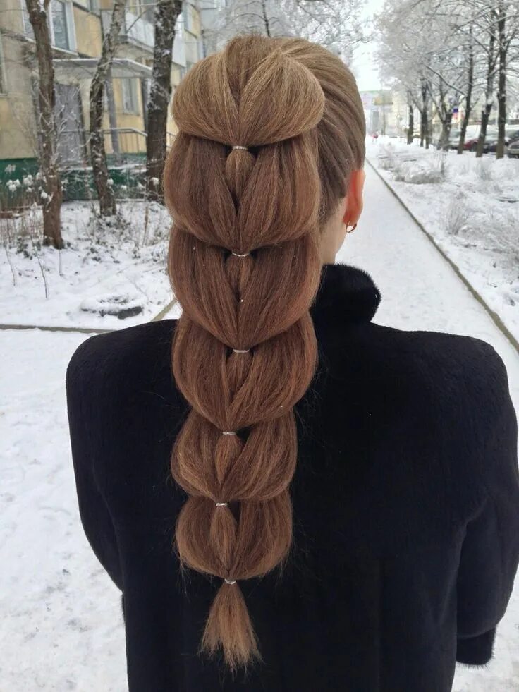 Прическа с резиночками на длинные волосы Pin on HAIR Beautiful braided hair, Braids for long hair, Long hair styles