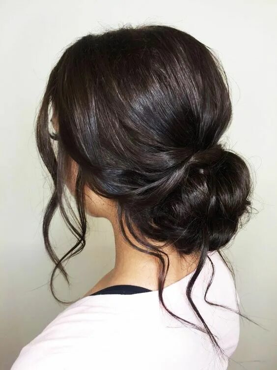 Прическа с убранными волосами на длинные волосы Pin by Penny Wenger on Styling Free Bridal hair updo, Hair styles, Bride hairsty