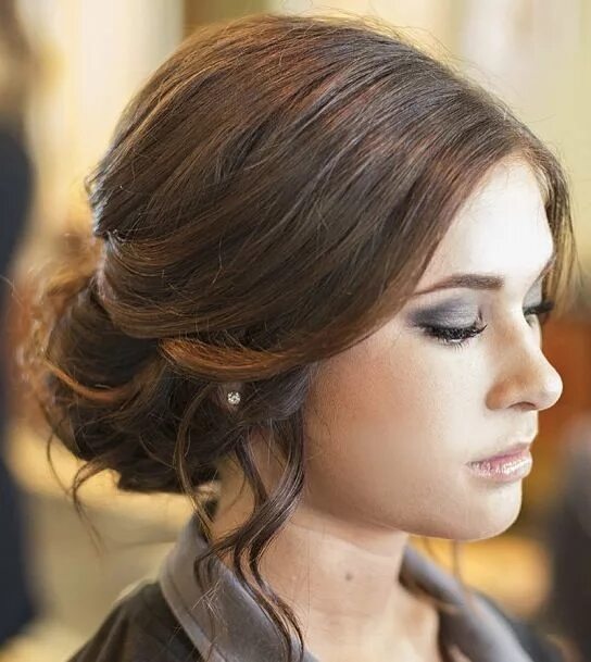 Прическа с закрытыми ушами женские Fancy updo! Capelli per matrimoni, Acconciature, Consigli per i capelli