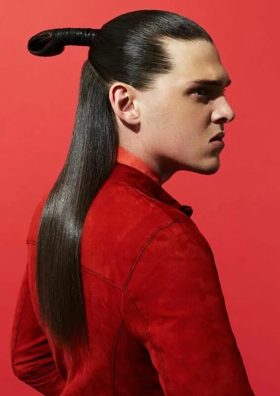 Прическа самурая MONOCHROMATIC CULTURE Hair by Kieran Harris Mens hairstyles, Long hair styles me