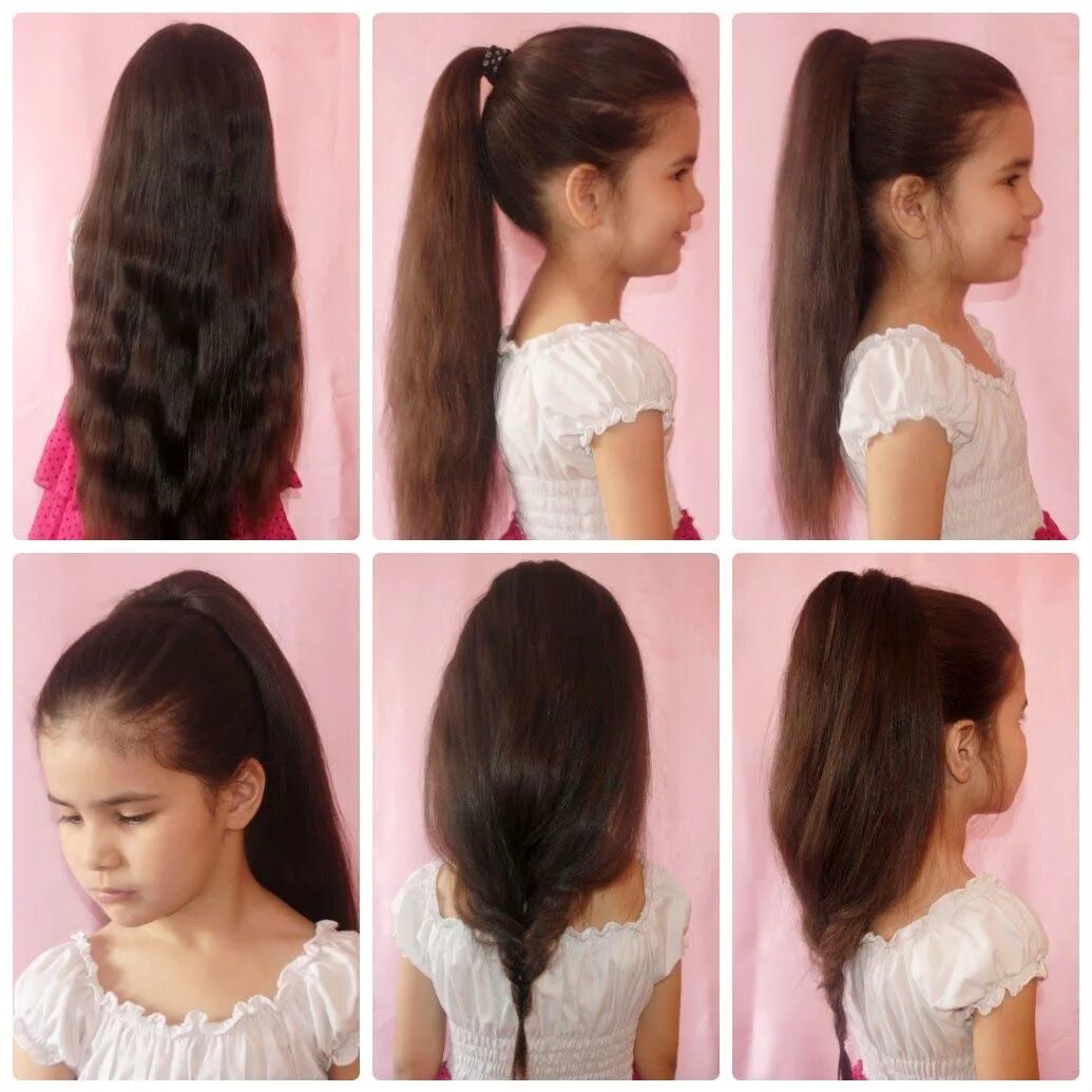 Прическа сделать самой 12 лет Day 13 th Long hair styles, Long hair girl, Girl hairstyles