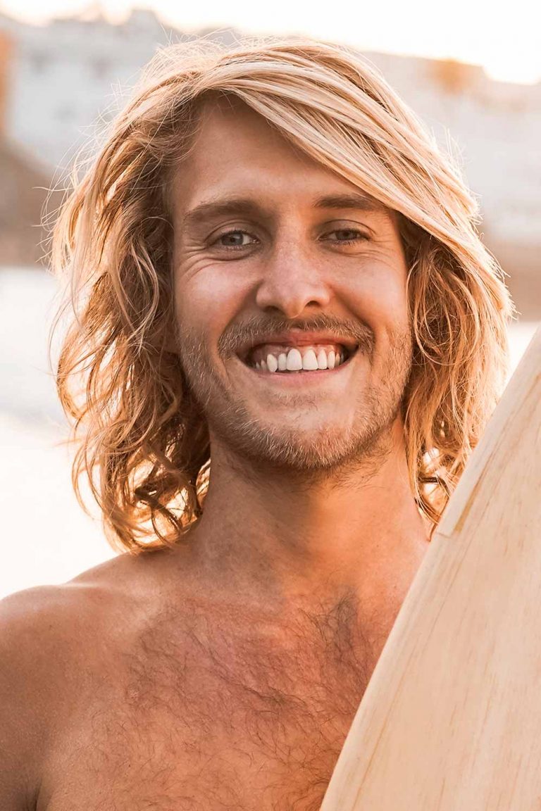 Прическа серфера мужская Surfer Hair For Men: 25 Iconic Tousled Hairstyles