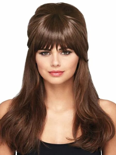 Прическа шапочка на длинные волосы Wow Bangs, Synthetic Hairpiece by Daisy Fuentes WOW - WOW WIGs.com Hair pieces, 