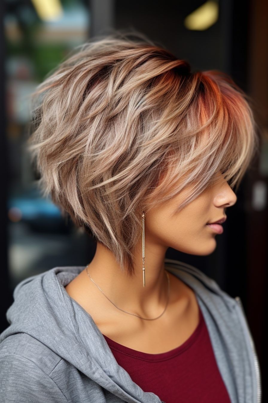 Прическа шегги 2024 Pin on Hairstyles in 2024 Messy short hair, Shaggy bob hairstyles, Short hair cu