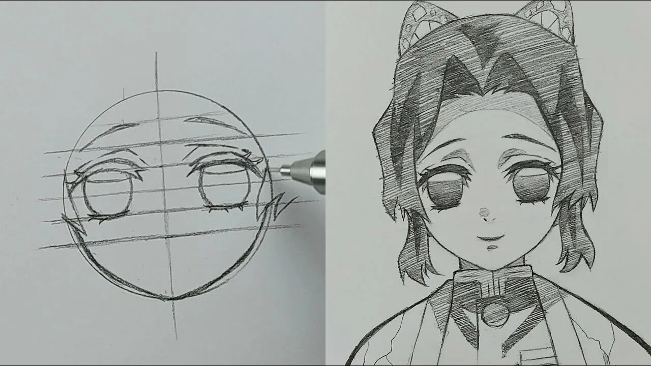 Прическа шинобу как сделать How To Draw Shinobu Kocho With Ease! 鬼 滅 の 刃 ss_art1 - YouTube