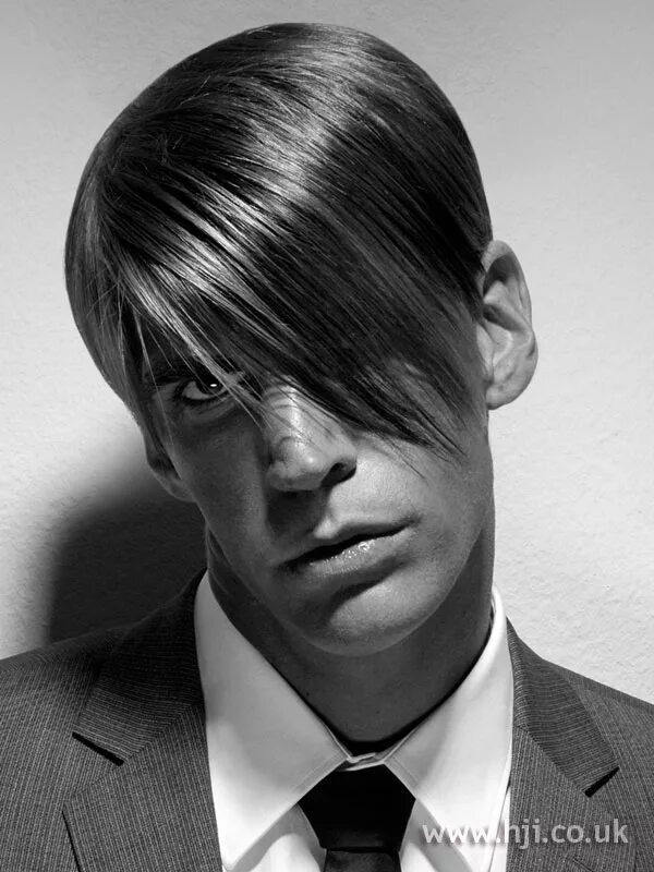 Прическа шторки для парней фото 2008 men straight hairstyle